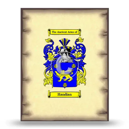 Handian Coat of Arms Print