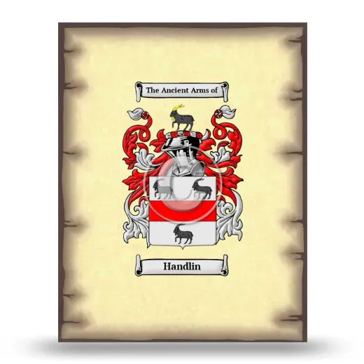 Handlin Coat of Arms Print