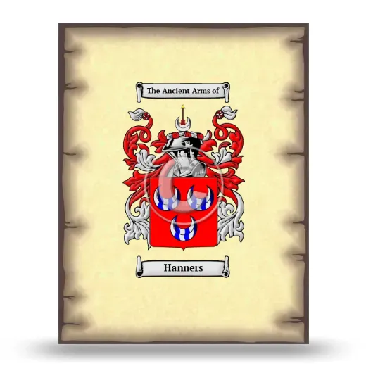 Hanners Coat of Arms Print