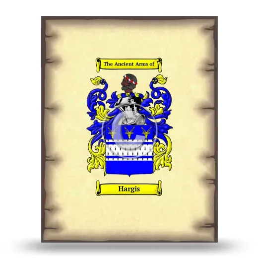 Hargis Coat of Arms Print