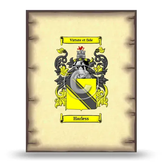 Harless Coat of Arms Print