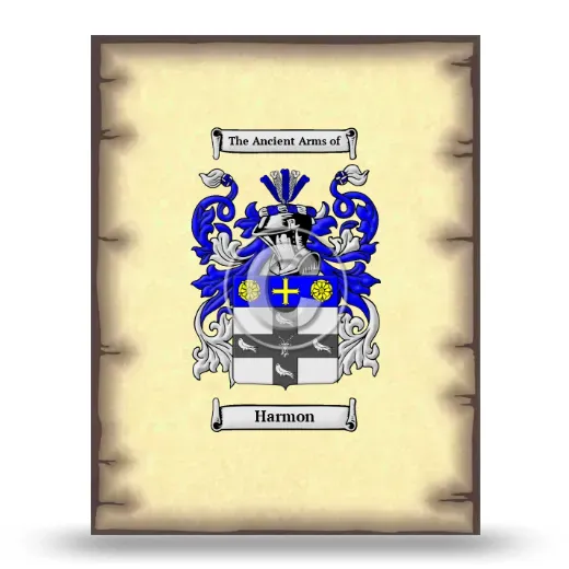 Harmon Coat of Arms Print