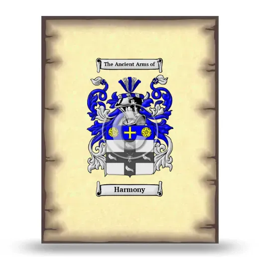 Harmony Coat of Arms Print