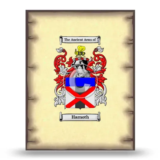 Harnoth Coat of Arms Print