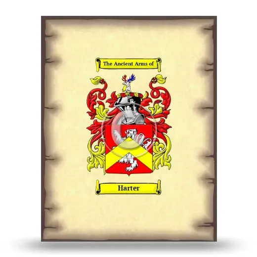 Harter Coat of Arms Print