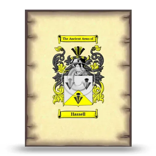Hassell Coat of Arms Print
