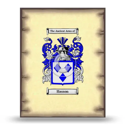 Hasson Coat of Arms Print