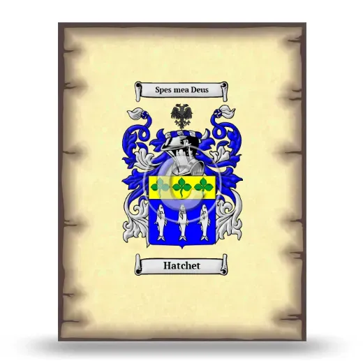 Hatchet Coat of Arms Print