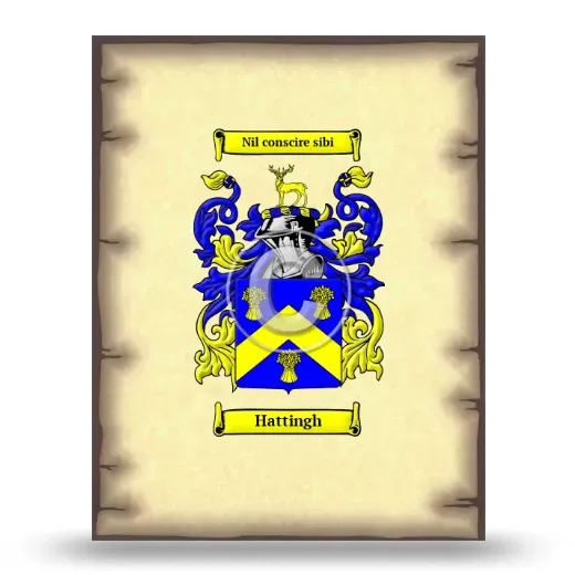 Hattingh Coat of Arms Print