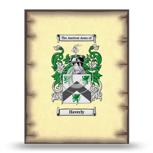 Haverly Coat of Arms Print