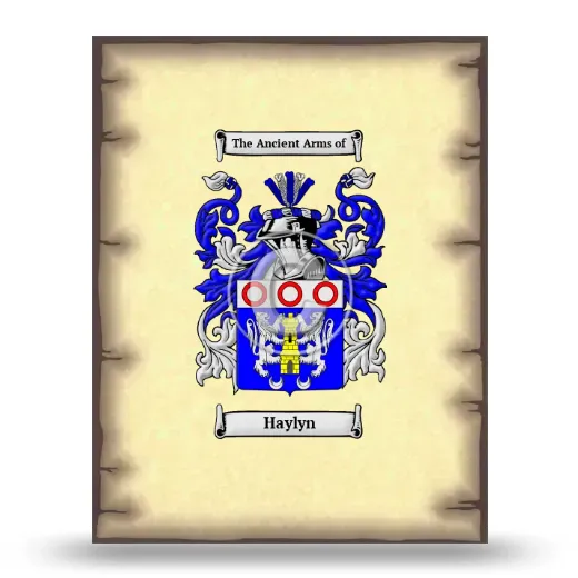Haylyn Coat of Arms Print