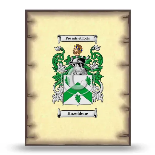 Hazeldene Coat of Arms Print