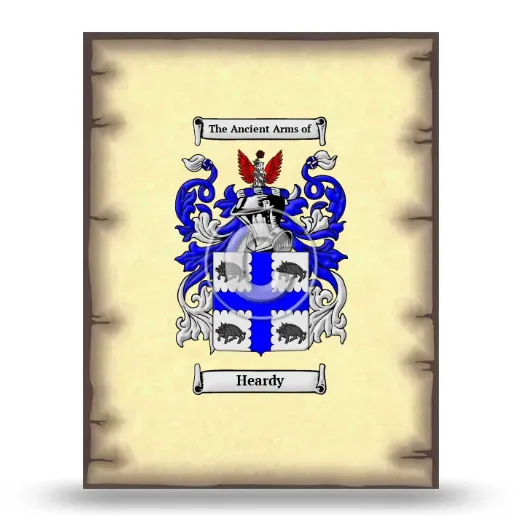 Heardy Coat of Arms Print