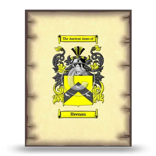 Heenan Coat of Arms Print