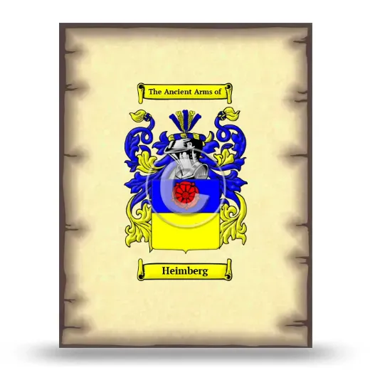 Heimberg Coat of Arms Print