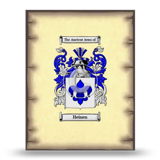 Heinen Coat of Arms Print