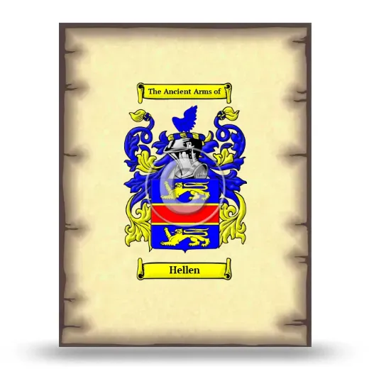 Hellen Coat of Arms Print