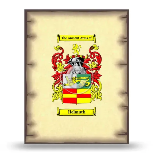 Helmuth Coat of Arms Print