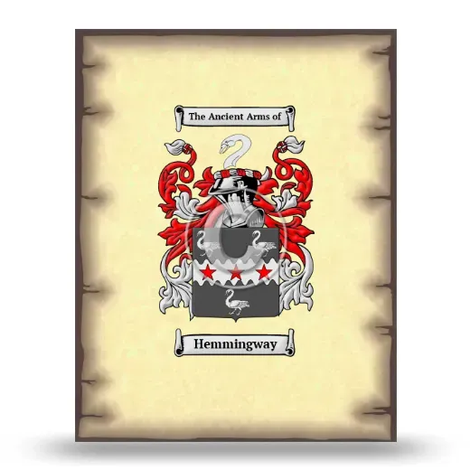 Hemmingway Coat of Arms Print