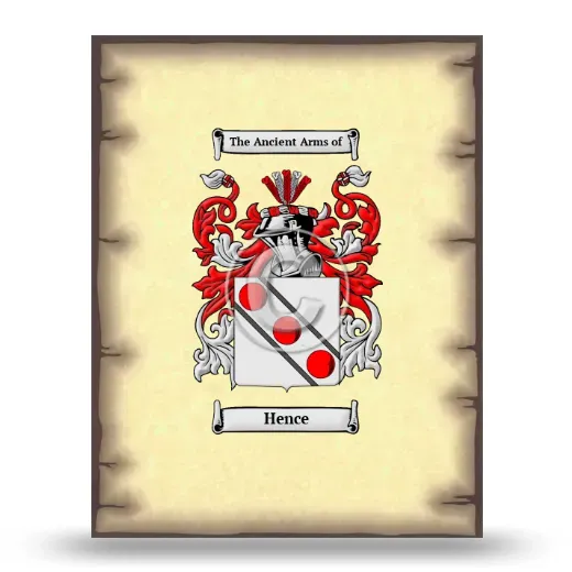 Hence Coat of Arms Print