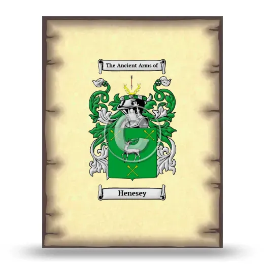 Henesey Coat of Arms Print