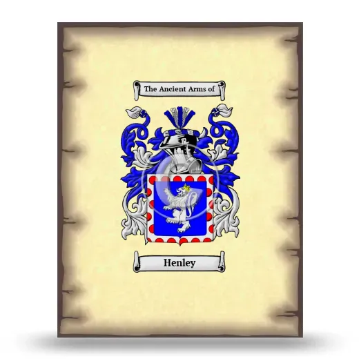 Henley Coat of Arms Print