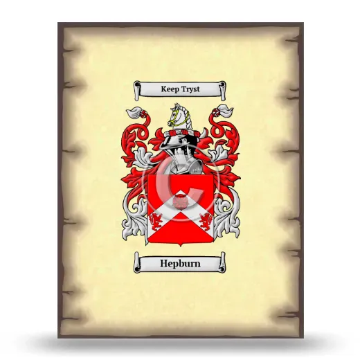 Hepburn Coat of Arms Print