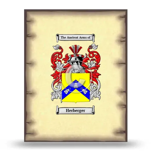 Herberger Coat of Arms Print