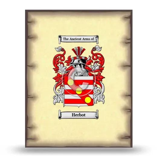 Herbot Coat of Arms Print