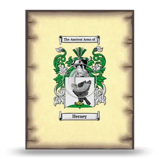 Herney Coat of Arms Print