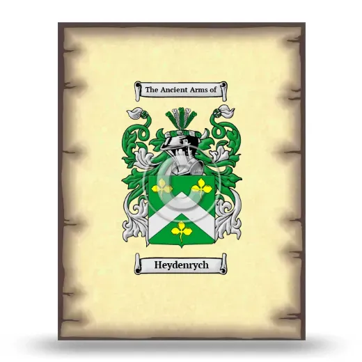 Heydenrych Coat of Arms Print