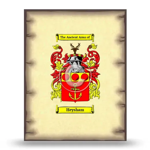 Heysham Coat of Arms Print