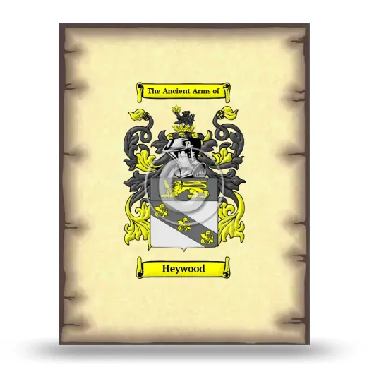 Heywood Coat of Arms Print