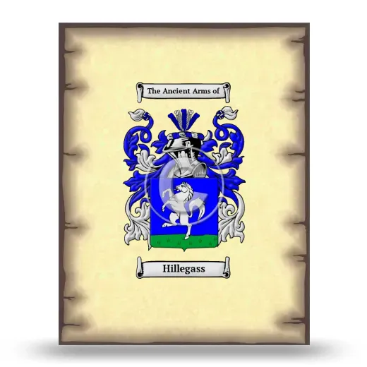Hillegass Coat of Arms Print