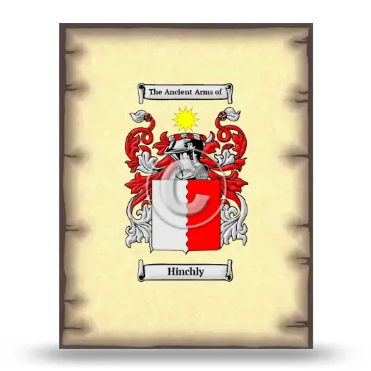 Hinchly Coat of Arms Print