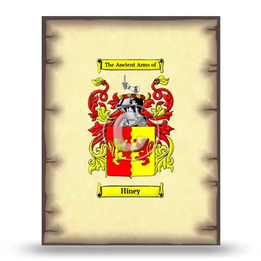 Hiney Coat of Arms Print