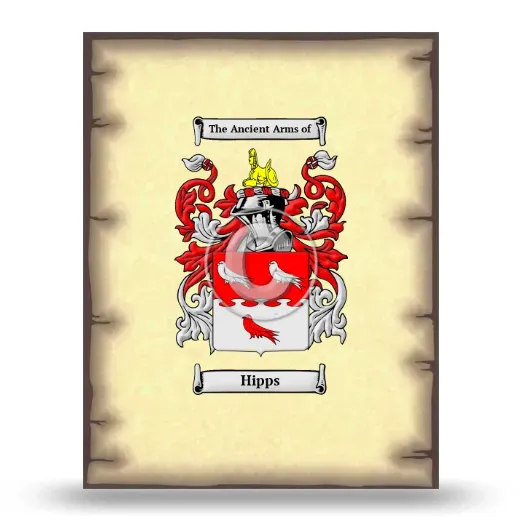Hipps Coat of Arms Print