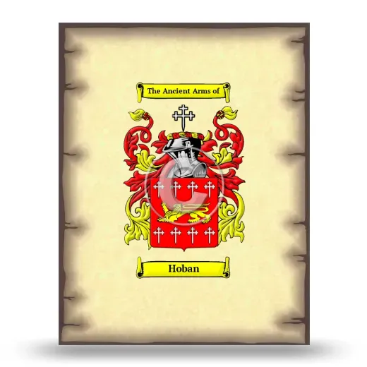 Hoban Coat of Arms Print