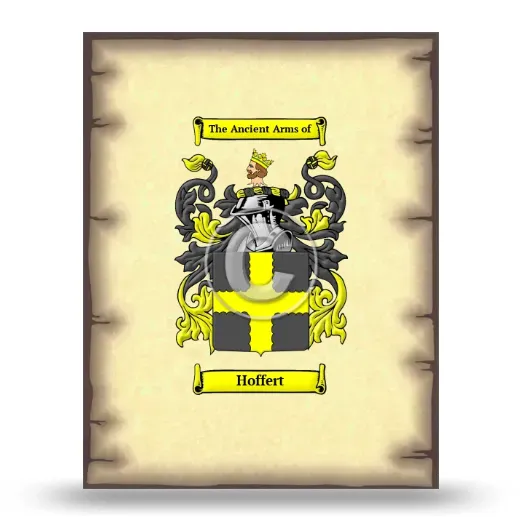 Hoffert Coat of Arms Print