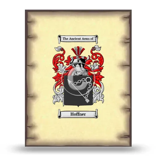 Hoffner Coat of Arms Print