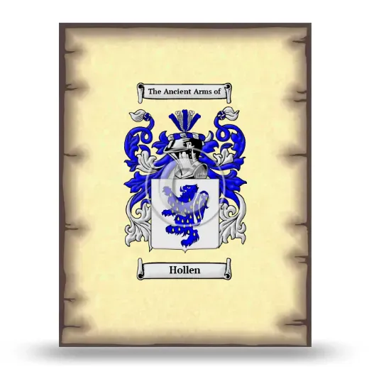 Hollen Coat of Arms Print