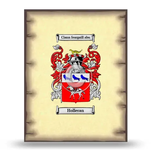 Holleran Coat of Arms Print