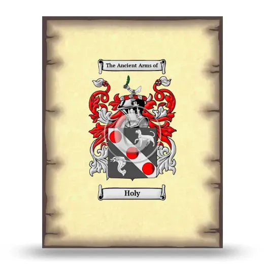 Holy Coat of Arms Print