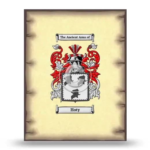 Hoty Coat of Arms Print