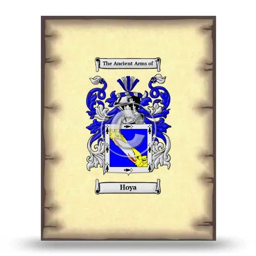 Hoya Coat of Arms Print