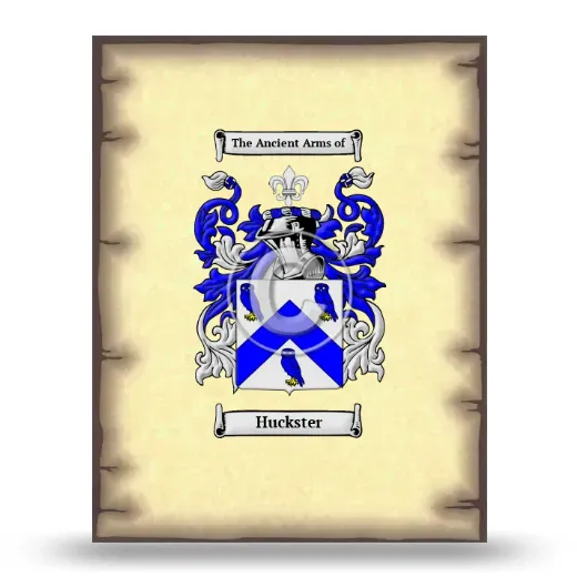 Huckster Coat of Arms Print