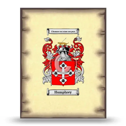 Humphrey Coat of Arms Print