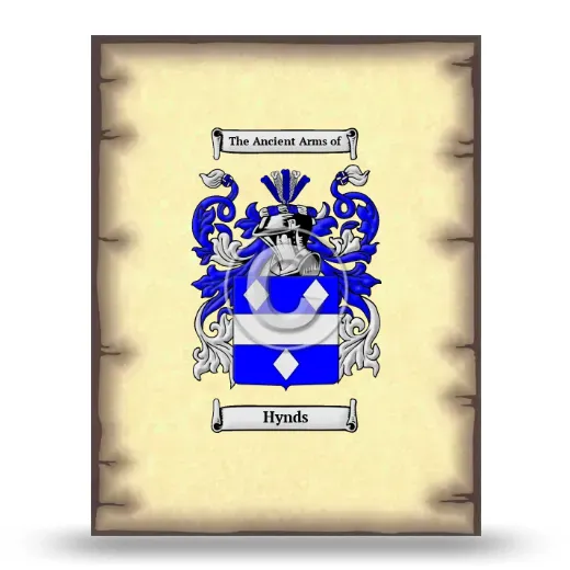Hynds Coat of Arms Print