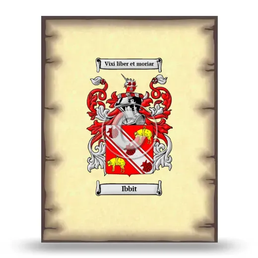 Ibbit Coat of Arms Print