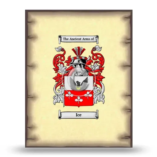 Ice Coat of Arms Print